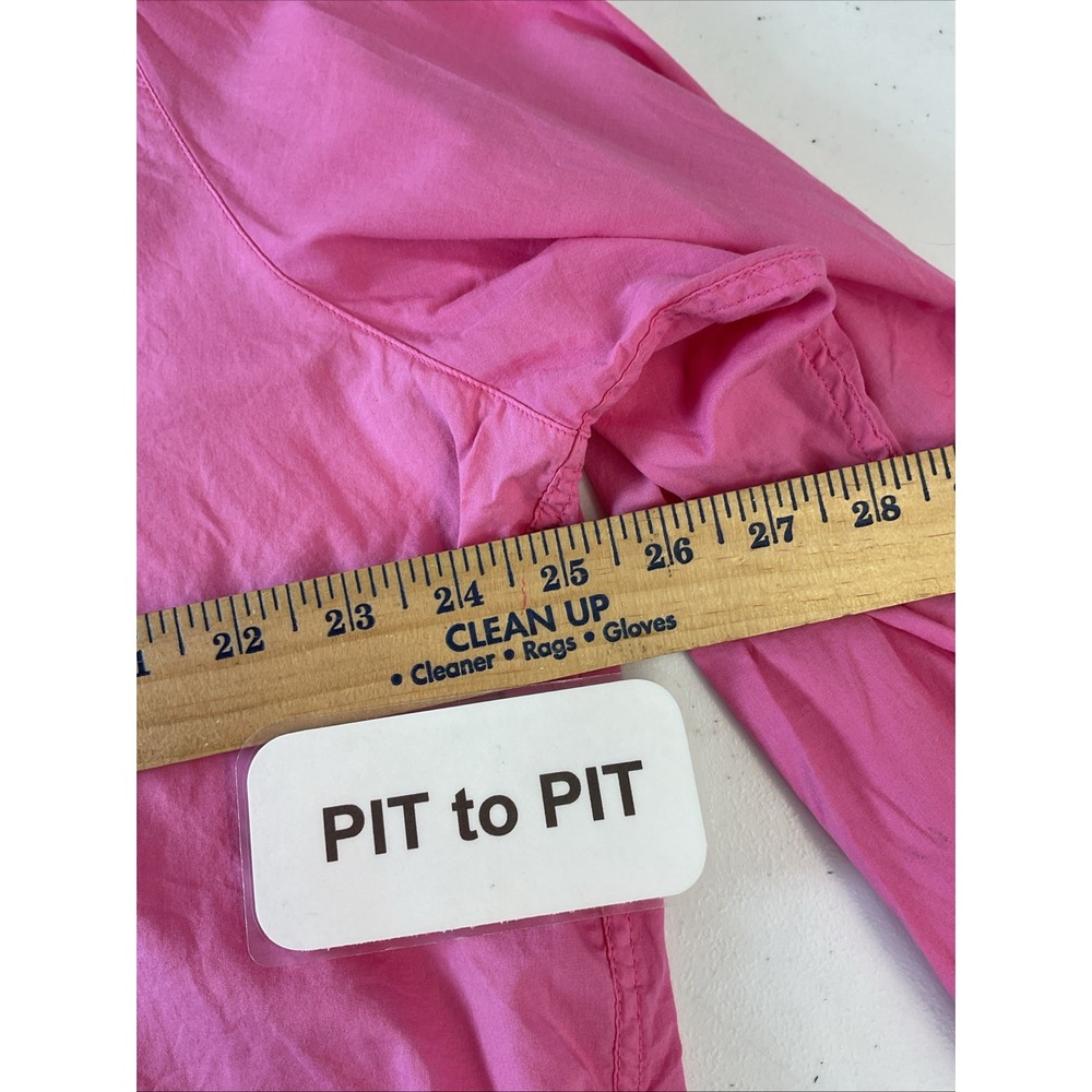 Frank‎ & Eileen "Eileen" Bubblegum Pink Lightweight Sz LG lightweight preppy - Picture 7 of 9